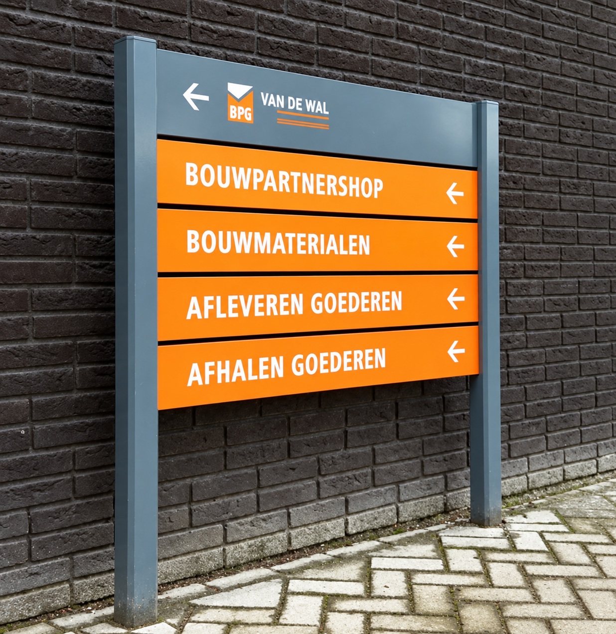Meerdere panelen bij een bedrijf